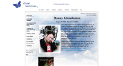 Desktop Screenshot of danman.virtual-memorials.com