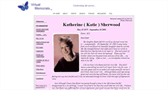 Desktop Screenshot of katherine-sherwood.virtual-memorials.com