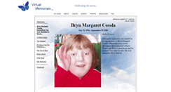 Desktop Screenshot of bryn-cosola.virtual-memorials.com