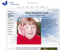 Tablet Screenshot of bryn-cosola.virtual-memorials.com