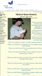 Mobile Screenshot of micheal-shane.virtual-memorials.com