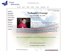 Tablet Screenshot of nathaniel-george.virtual-memorials.com