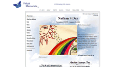 Desktop Screenshot of nathan-day.virtual-memorials.com