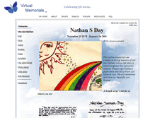 Tablet Screenshot of nathan-day.virtual-memorials.com