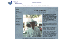 Desktop Screenshot of mark-lafferty.virtual-memorials.com
