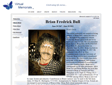 Tablet Screenshot of brian-bull.virtual-memorials.com