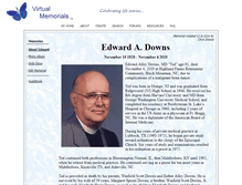 Tablet Screenshot of edward-downs.virtual-memorials.com