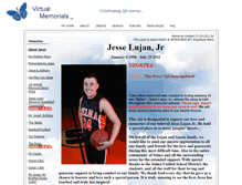 Tablet Screenshot of jesselujan.virtual-memorials.com
