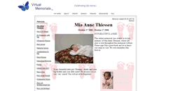 Desktop Screenshot of mia-thiessen.virtual-memorials.com