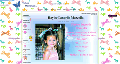Desktop Screenshot of haylee-mazzella.virtual-memorials.com