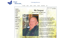 Desktop Screenshot of motargosz.virtual-memorials.com