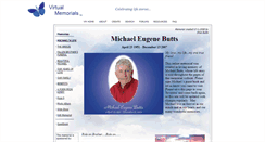 Desktop Screenshot of michael-butts.virtual-memorials.com