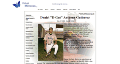 Desktop Screenshot of d-gutdaniel-gutierrez.virtual-memorials.com