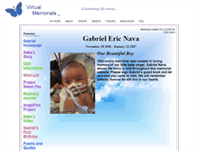 Tablet Screenshot of gabriel-nava.virtual-memorials.com