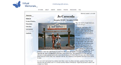 Desktop Screenshot of jo-cereceda.virtual-memorials.com