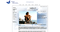 Desktop Screenshot of andrea-silvestri.virtual-memorials.com