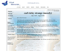 Tablet Screenshot of carl-strange-mosely.virtual-memorials.com
